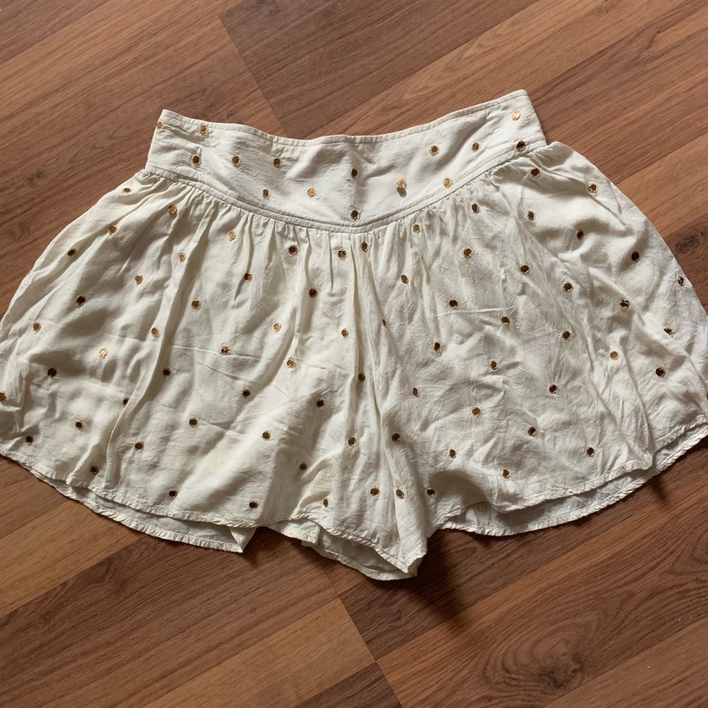 Free People polka dot shorts